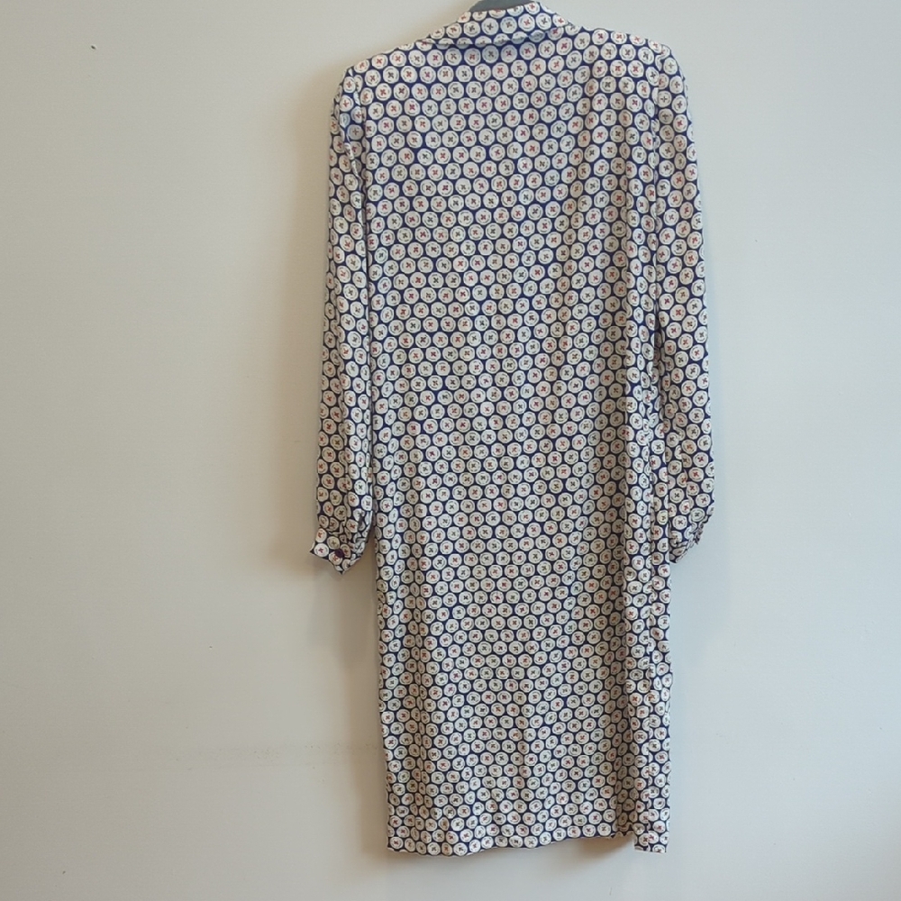 Vintage 1980s Nat Kaplan Day Dress Shirt Dress Size 8 Retro VGUC - Picture 10 of 10